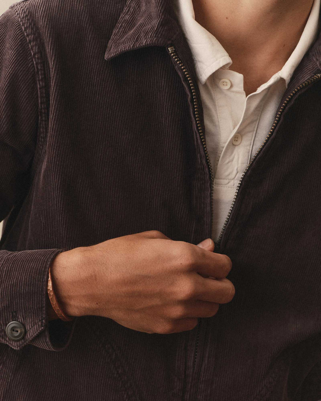 The Piston Jacket in Coal Corduroy
